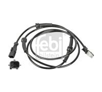 ABS wheel speed sensor Rear Axle Right 109538 FEBI BILSTEIN for RENAULT