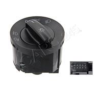 FEBI Black Headlight Switch Fits VW Caddy III Eos Golf Mk5 Plus B6 1T0941431AA