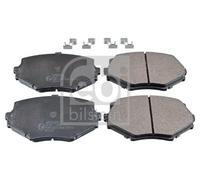 FEBI Brake Pad Set Front 110mm Length With Anti-Squeak Plate Fits Mazda MX-5