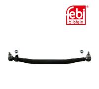 febi bilstein 23237 Drag Link with lock nuts, from steering gear to 1st front axle, pack of one