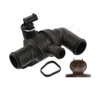 FEBI Coolant Thermostat Fits SMART Cabrio City-Coupe Fortwo Coupe 1602000315