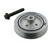 FEBI Crankshaft Belt Pulley Fits FORD C-Max Focus II Saloon Turnier 1339469