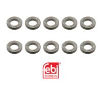 Febi Cylinder Head Bolt Washer Full Set Of 10 For Opel Kadett 1.6 i Cat