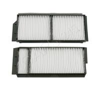 FEBI Filter Set Cabin Air Fits MAZDA 2 Saloon 03-15 CC29-61-J6X