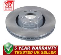 Febi Front 1x Brake Disc Fits Audi A6 2004-2011 A8 2002-2010 Allroad 2006-2011