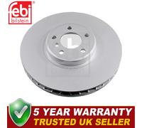 Febi Front 1x Brake Disc Fits BMW X5 2001-2006 4.6 4.8