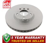 Febi Front 1x Brake Disc Fits BMW X5 2006-2018 X6 2008-2019 2.0 D 3.0