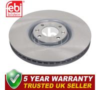 Febi Front 1x Brake Disc Fits Citroen DS5 2011-2018 DS4 2011-2018 1.6 HDi 2.0