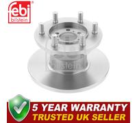 Febi Front 1x Brake Disc Fits Iveco Daily 1985-1999 2.4 D 2.5 2.8