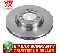 Febi Front 1x Brake Disc Fits Iveco Daily 1999-2011 2.8 D 3.0