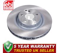 Febi Front 1x Brake Disc Fits Mercedes E-Class 2002-2009 CLS 2004-2010