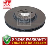 Febi Front 1x Brake Disc Fits VW Transporter 2003- 2.0 TDi