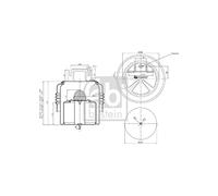 FEBI Front Air Suspension Boot compatible with VOLVO Fh 16 II Fmx 03-11 22047988