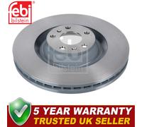Febi Front Brake Disc Fits Audi A6 2004-2011 A8 2002-2010 VW Phaeton 2002-2016