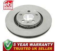 Febi Front Brake Discs Fits Audi A3 VW Golf Beetle Seat Leon