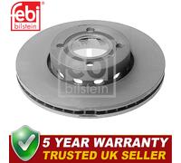 Febi Front Brake Discs Fits Audi Cabriolet 80 Coupe 2.0 2.2 2.3 2.6 2.8