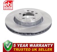 Febi Front Brake Discs Fits BMW 3 Series 1999-2007 Z4 2006-2008 2.5 3.0 D
