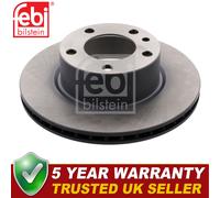 Febi Front Brake Discs Fits BMW 5 Series 1981-1987