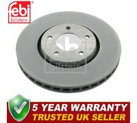 Febi Front Brake Discs Fits Chrysler Voyager 1995-2008