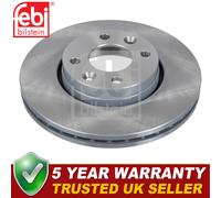 Febi Front Brake Discs Fits Clio Kangoo Captur Sandero Forfour Citan Logan