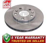 Febi Front Brake Discs Fits Dacia Duster 2010-