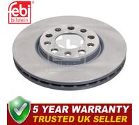 Febi Front Brake Discs Fits Fiat 500 Jeep Renegade Alfa Romeo Giulietta