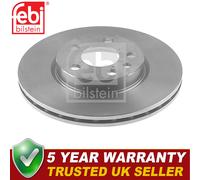 Febi Front Brake Discs Fits Fiat Scudo Citroen Dispatch Peugeot Expert