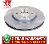 Febi Front Brake Discs Fits Ford Focus 2002-2004 2.0