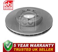 Febi Front Brake Discs Fits Ford Galaxy VW Sharan Seat Alhambra