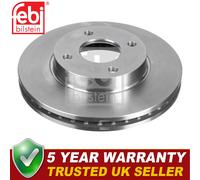 Febi Front Brake Discs Fits Ford Mondeo 1993-2000 Scorpio 1994-1998