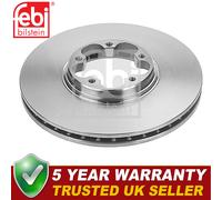 Febi Front Brake Discs Fits Ford Transit 2000-2006 2.0 D dCi 2.4