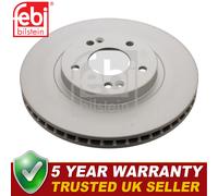 Febi Front Brake Discs Fits Hyundai Santa Fe 2000-2006 2.0 CRDi 2.4 2.7 3.5