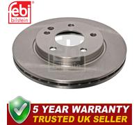 Febi Front Brake Discs Fits Mercedes A-Class 1997-2004 1.4 1.5 1.7 CDi 1.9