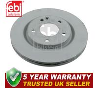 Febi Front Brake Discs Fits Mercedes A-Class 1999-2004 1.9