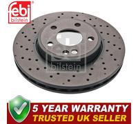 Febi Front Brake Discs Fits Mercedes A-Class B-Class CLA GLA