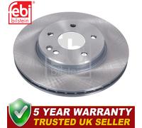 Febi Front Brake Discs Fits Mercedes C-Class 1993-2001