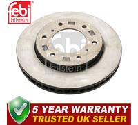 Febi Front Brake Discs Fits Mitsubishi L200 2005-2016