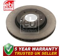 Febi Front Brake Discs Fits Mitsubishi Lancer 2007- Dodge Caliber 2007-