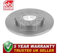 Febi Front Brake Discs Fits Peugeot 206 1998- 306 1993-2003
