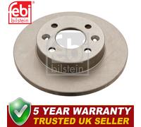 Febi Front Brake Discs Fits Renault Clio 1990-2005 Dacia Sandero 2008-