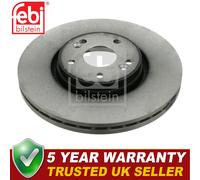 Febi Front Brake Discs Fits Renault Laguna 1997-2007