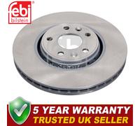 Febi Front Brake Discs Fits Renault Scenic Clio Grand 1.2 1.5 dCi 1.6 2.0