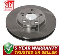 Febi Front Brake Discs Fits Toyota Carina 1992-1997