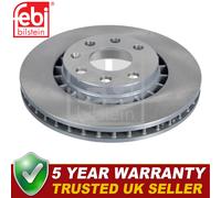 Febi Front Brake Discs Fits Vauxhall Astra Cavalier Calibra