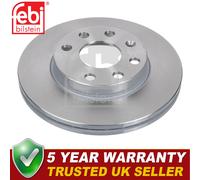 Febi Front Brake Discs Fits Vauxhall Astra Corsa Cavalier Combo