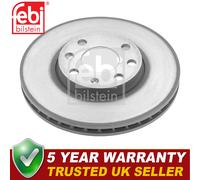 Febi Front Brake Discs Fits Vauxhall Astra Zafira Astravan Opel Chevrolet Corsa
