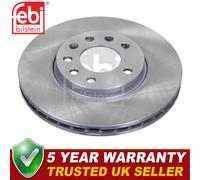 Febi Front Brake Discs Fits Vauxhall Astra Zafira Meriva