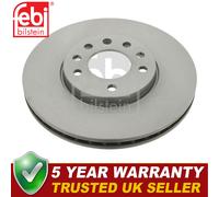 Febi Front Brake Discs Fits Vauxhall Vectra 2002-2009 Saab 9-3 2002-2015