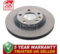 Febi Front Brake Discs Fits VW Passat Audi A4 Seat Exeo 1.6 1.8 1.9 TDi 2.0