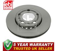 Febi Front Brake Discs Fits VW Polo Fox Skoda Fabia 1.0 1.2 1.4 TDi
